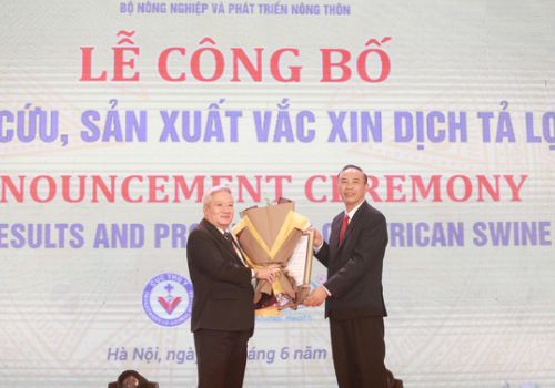 Chính thức công bố lưu hành vaccine dịch tả lợn Châu Phi - Việt Nam là nước đầu tiên cấp phép thương mại vaccine tả lợn châu Phi