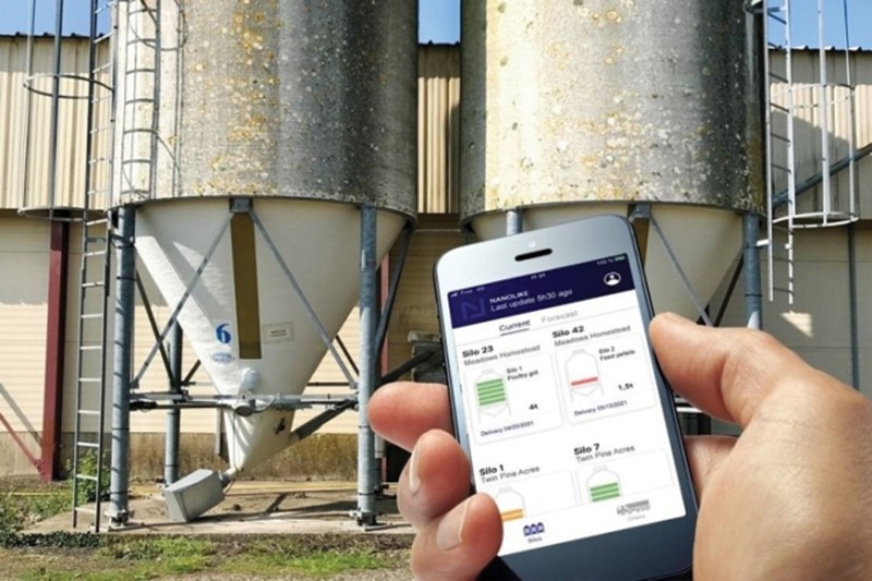 Hệ thống giám sát thức ăn tự động trong silo