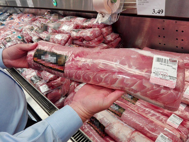 Thịt lợn nhập khẩu về Việt Nam chỉ hơn 50.000 đồng/kg