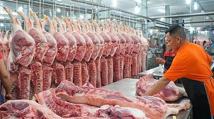 Xuất khẩu thịt các loại giảm mạnh ngay tháng đầu năm