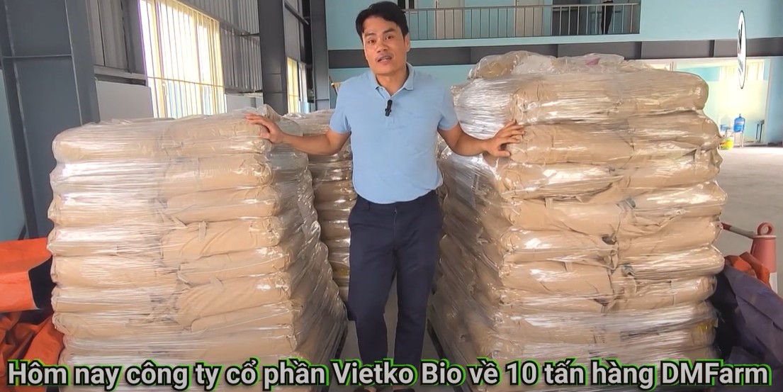 10 tấn Dmfarm cập bến tại Bắc Ninh